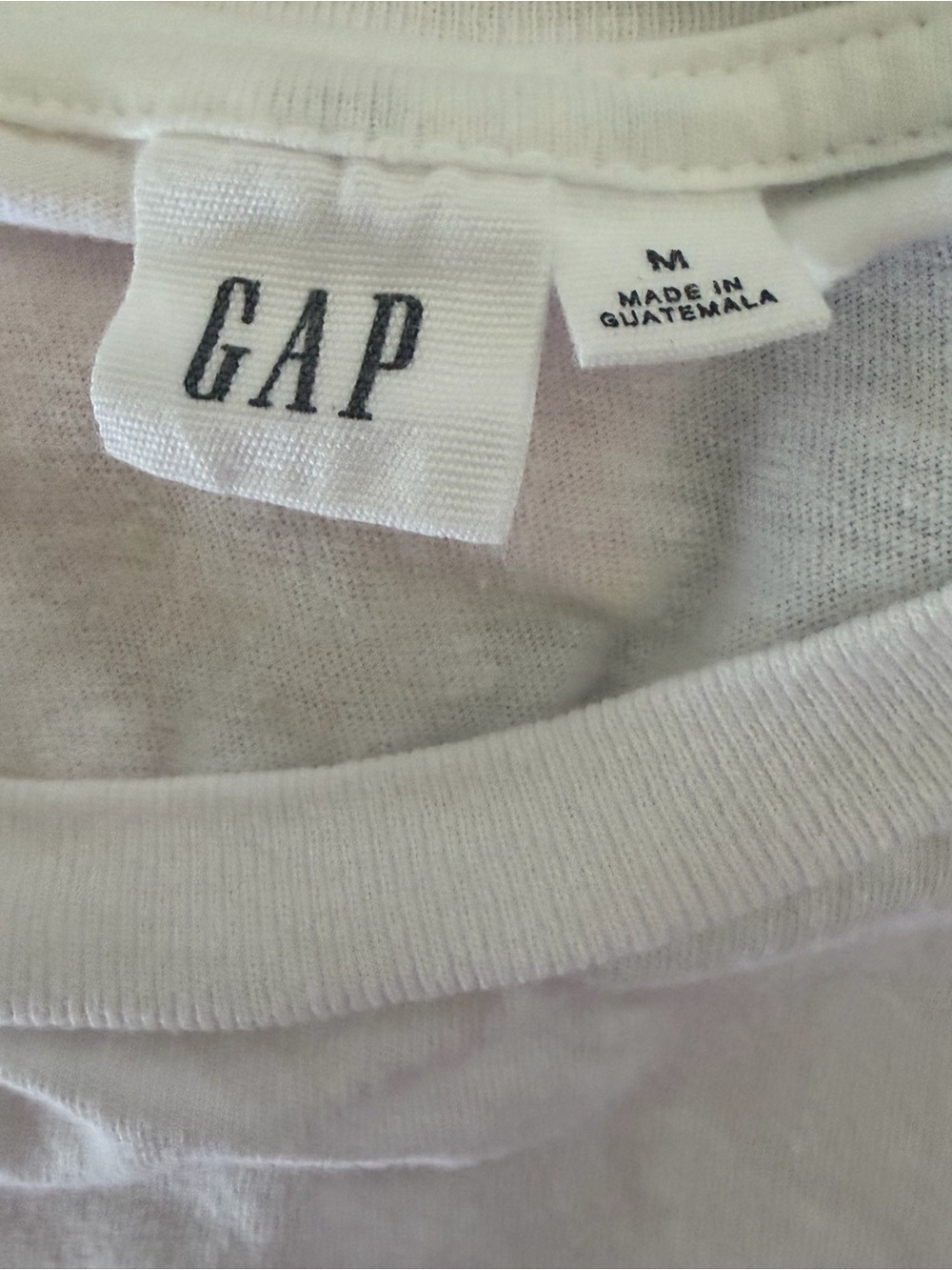 GAP White Tee with Pink Snoopy & Yellow Woodstock - Spread Kindness - Picture 3 of 4